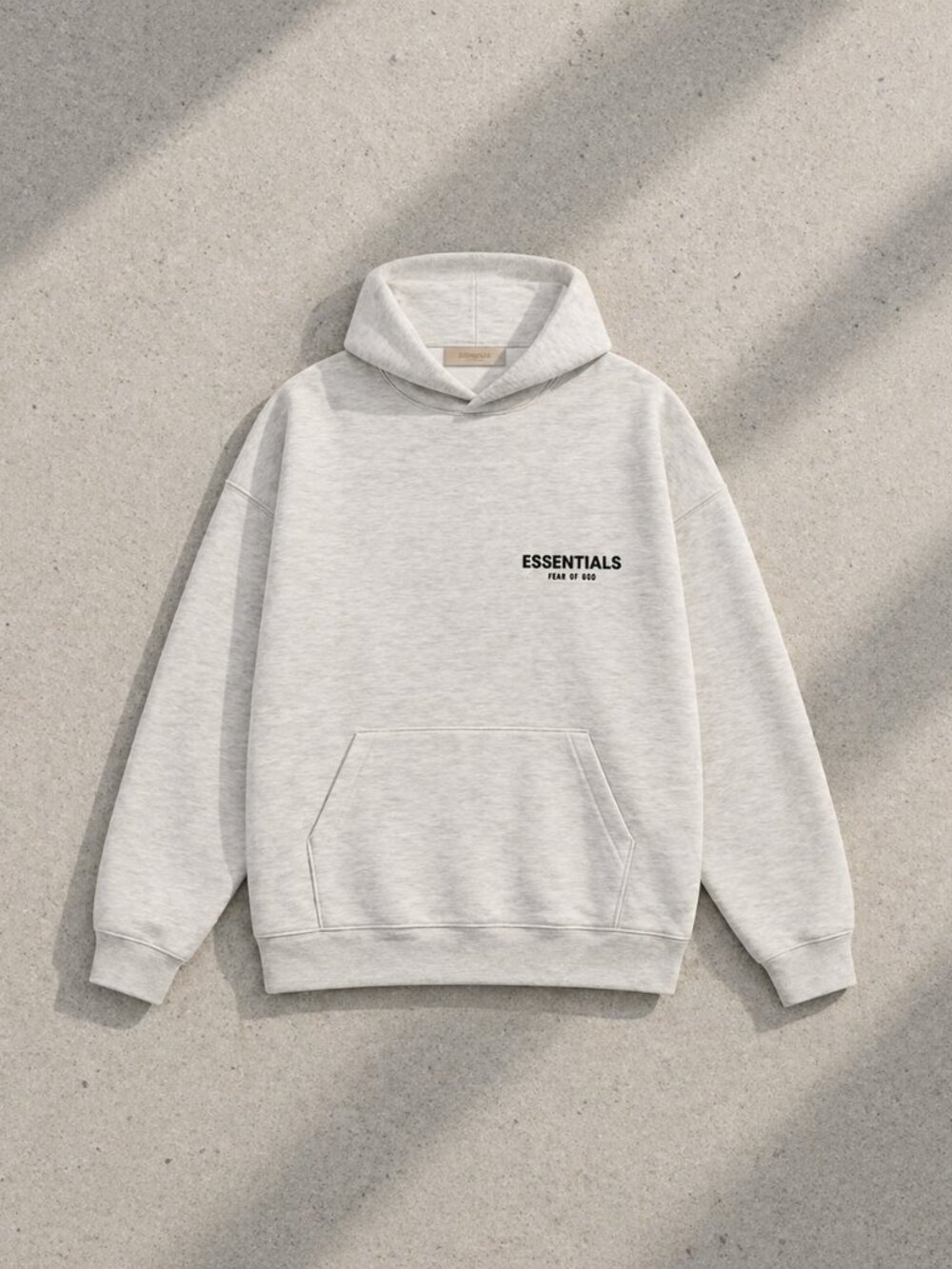 ESSENTIALS Fear of God Hoodie Light Oatmeal SS22 NWT